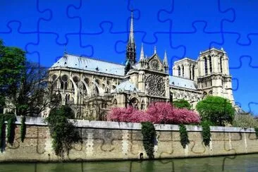 notre dame de Paris jigsaw puzzle