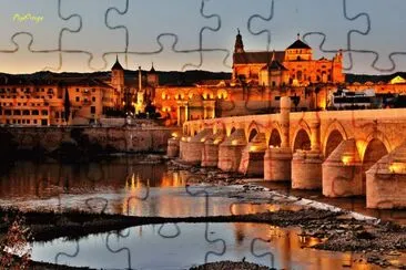 puente romano cordoda jigsaw puzzle