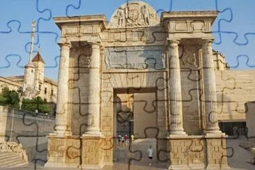 puerta de cordoba jigsaw puzzle