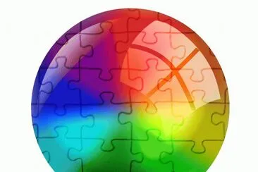 Bolas colorida jigsaw puzzle