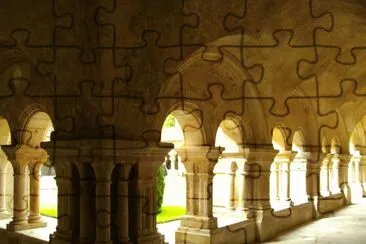 abbaye de Fontenay jigsaw puzzle