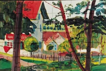 Gabriele Munter 1877-1962 jigsaw puzzle