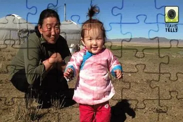 Mongolian Nomads jigsaw puzzle