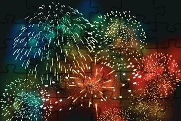 feux d  'artifice jigsaw puzzle