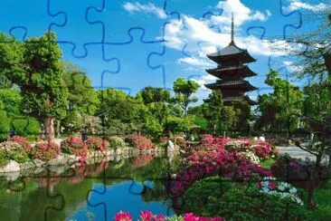 Templo Toji, JapÃ³n jigsaw puzzle