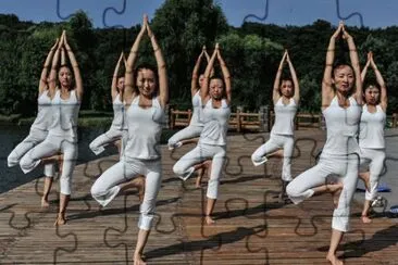 China Yoga Class