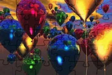 globos de colores jigsaw puzzle