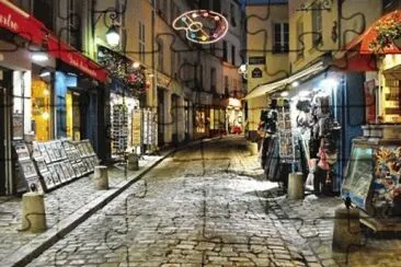 CALLE NORVINS, PARIS jigsaw puzzle