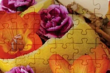 floral jigsaw puzzle