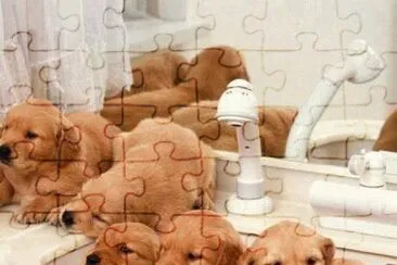 loads of puppies jigsaw puzzle