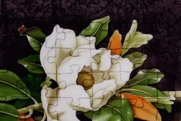 magnolia jigsaw puzzle