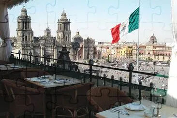 Una gran vista, ZÃ³calo, D.F jigsaw puzzle