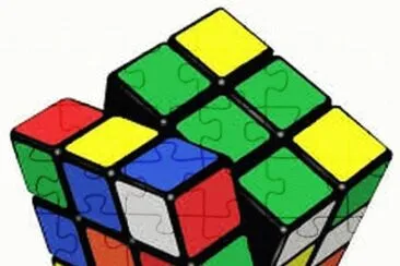 Cubo Rubik jigsaw puzzle