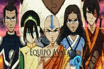 פאזל של la leyenda de aang