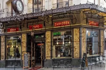 פאזל של CAFE EN ZARAGOZA