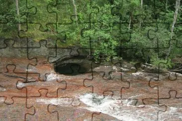 crater en caÃ±o cristales jigsaw puzzle