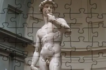 פאזל של Michelangelo Buonarroti, David