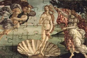 פאזל של Botticelli, Nascita di Venere