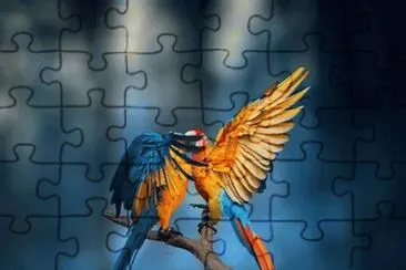 Guacamayas jigsaw puzzle