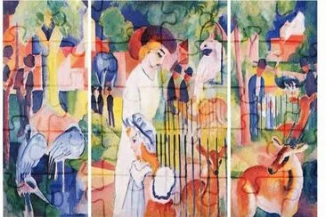 פאזל של Agust Macke 1887-1914