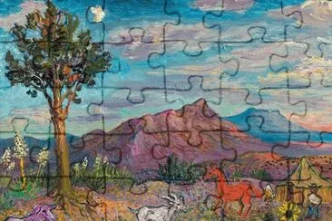 David Burliuk 1882-1967 jigsaw puzzle