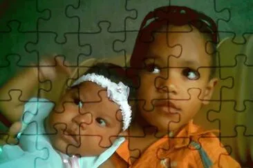 mis nenes santiago y laura yelena jigsaw puzzle