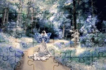 Fairy of the forest jigsaw puzzle