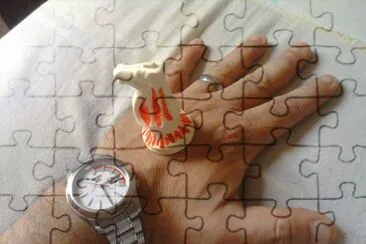 mano de ajedrecista jigsaw puzzle