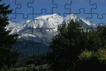 Mont-Blanc jigsaw puzzle