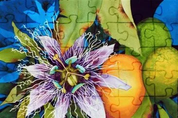 Passion Flower jigsaw puzzle