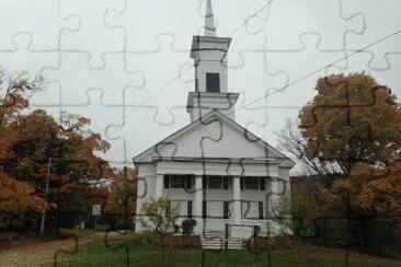 Vermont Church jigsaw puzzle