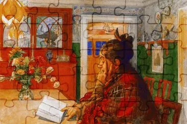 פאזל של carl larsson