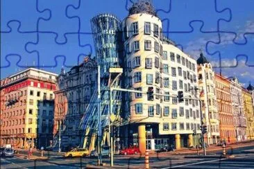 CASA DANZANTE EN PRAGA jigsaw puzzle