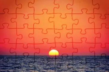 sunset jigsaw puzzle