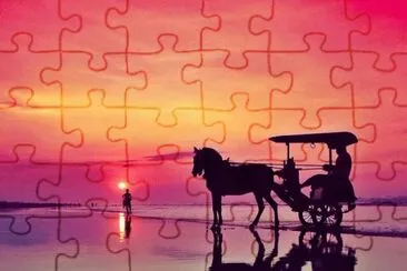 sunset jigsaw puzzle