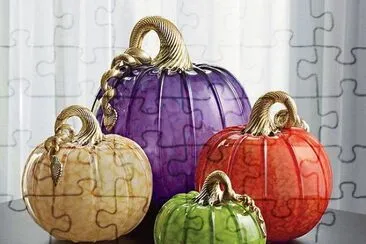 Gala Pumpkinds Glass jigsaw puzzle