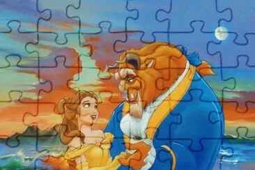 Beauty and the Beast jigsaw puzzle