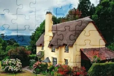 English Cottage jigsaw puzzle