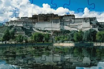 El Potala. Lhasa. Tibet jigsaw puzzle