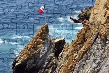 CLAVADISTAS EN LA QUEBRADA, ACAPULCO, GRO.