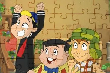 EL CHAVO EN CARICATURA jigsaw puzzle