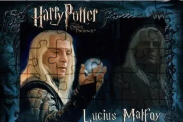 Harry Potter. Lucius Malfoy jigsaw puzzle