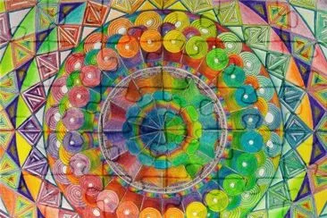 mandala 131 jigsaw puzzle