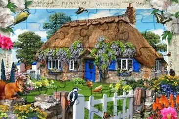 English Cottage jigsaw puzzle