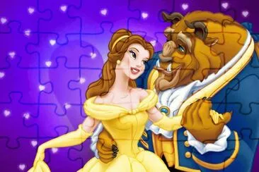 פאזל של beauty and the beast