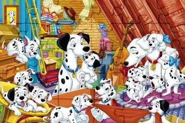 פאזל של dalmations