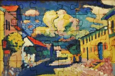 פאזל של Kandinsky. 16  diciembre 1866-13 diciembre 1944