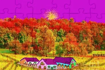 The Country with Colors jigsaw puzzle