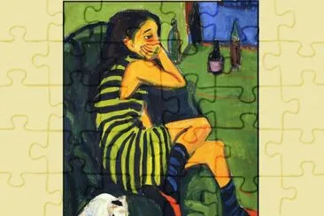 ernest ludwing kirchner jigsaw puzzle