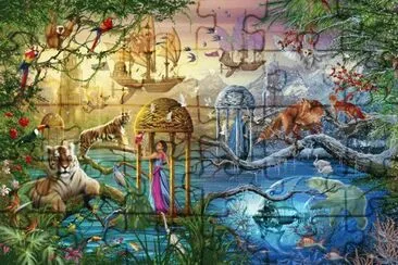 Shangri La jigsaw puzzle